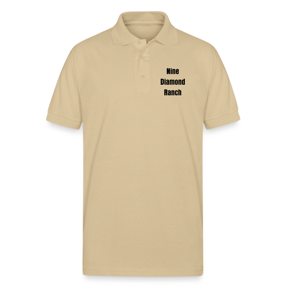 U- Nine Diamond Ranch Polo - Sand