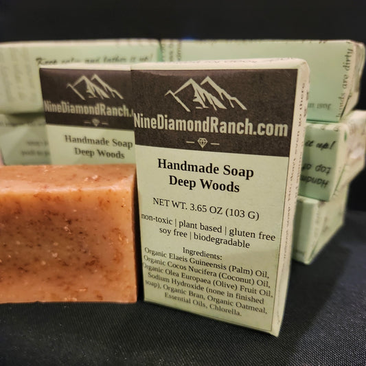 Handmade Soap Deep Woods - Organic