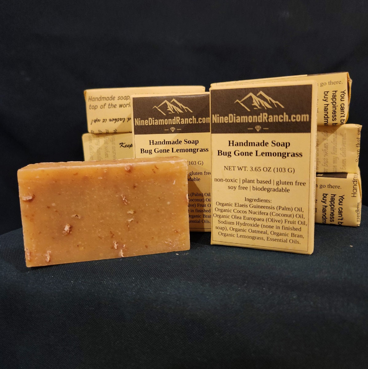 Handmade Soap Bug Gone Lemongrass - Organic