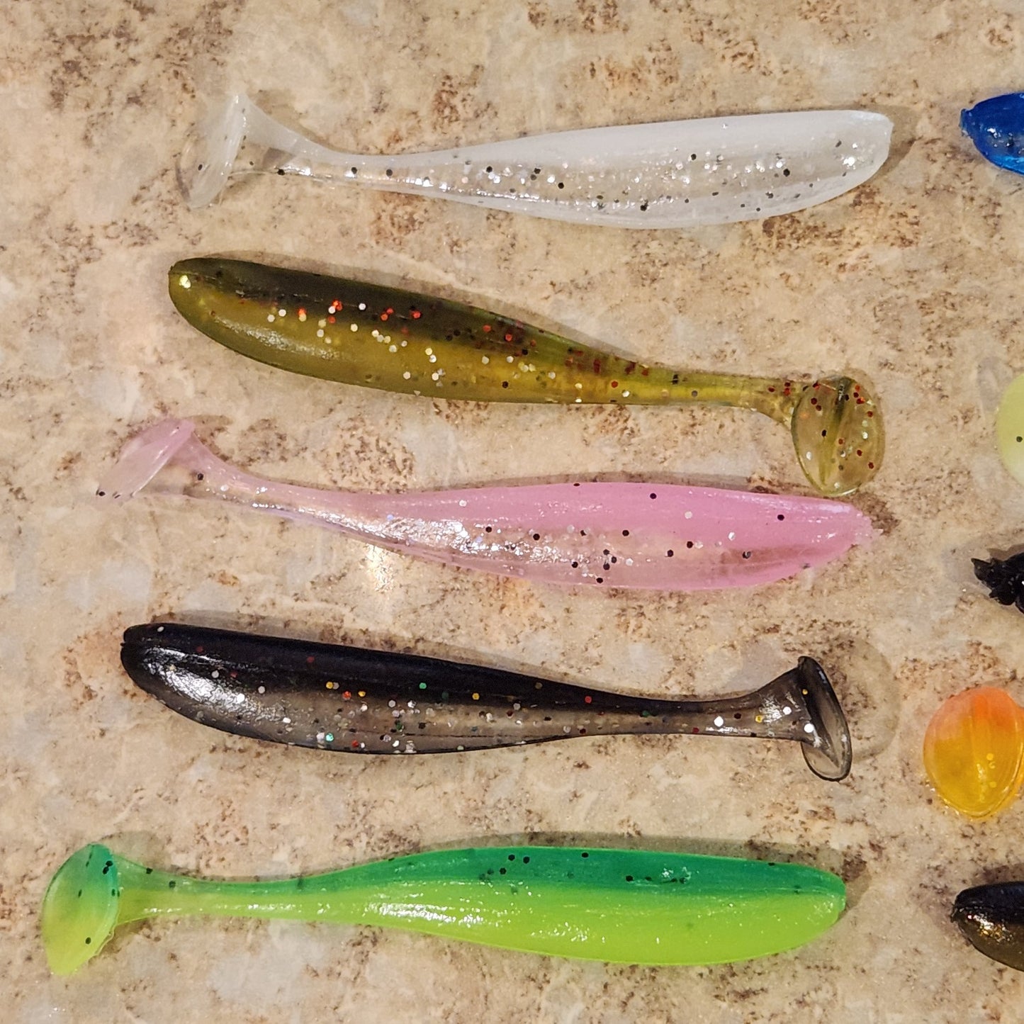 Soft Plastic Minnows set of 10 SkuC10