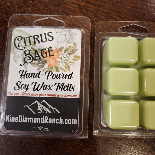 Wax Melt Citrus & Sage