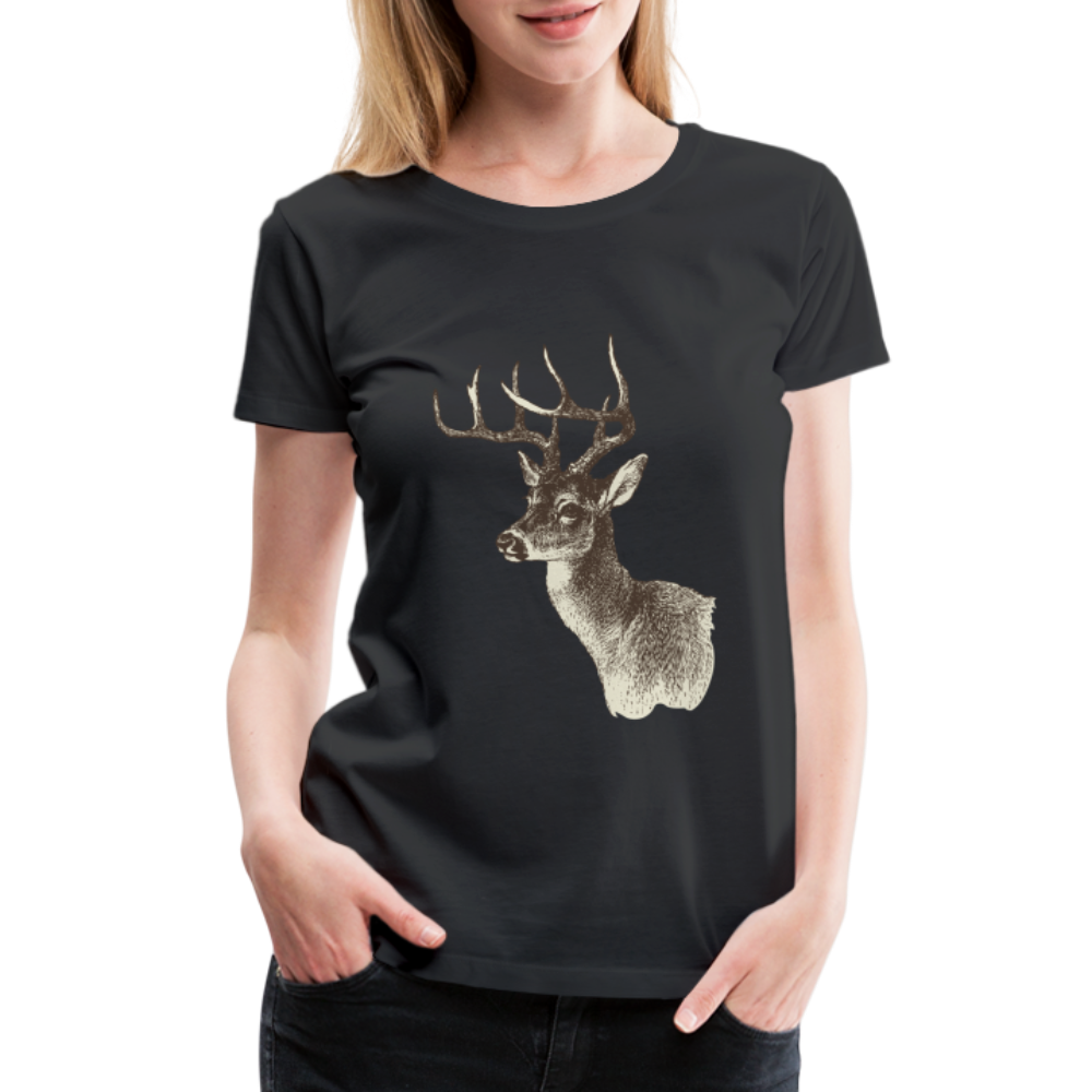 Women's Deer Shirt - black