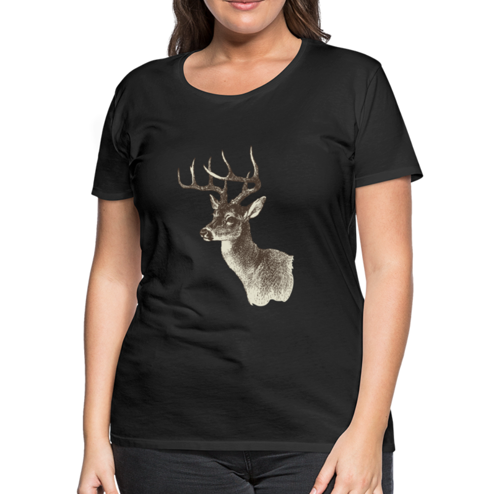 Women's Deer Shirt - black