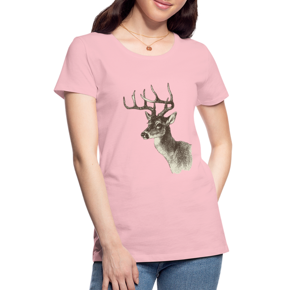 Women's Deer Shirt - pink
