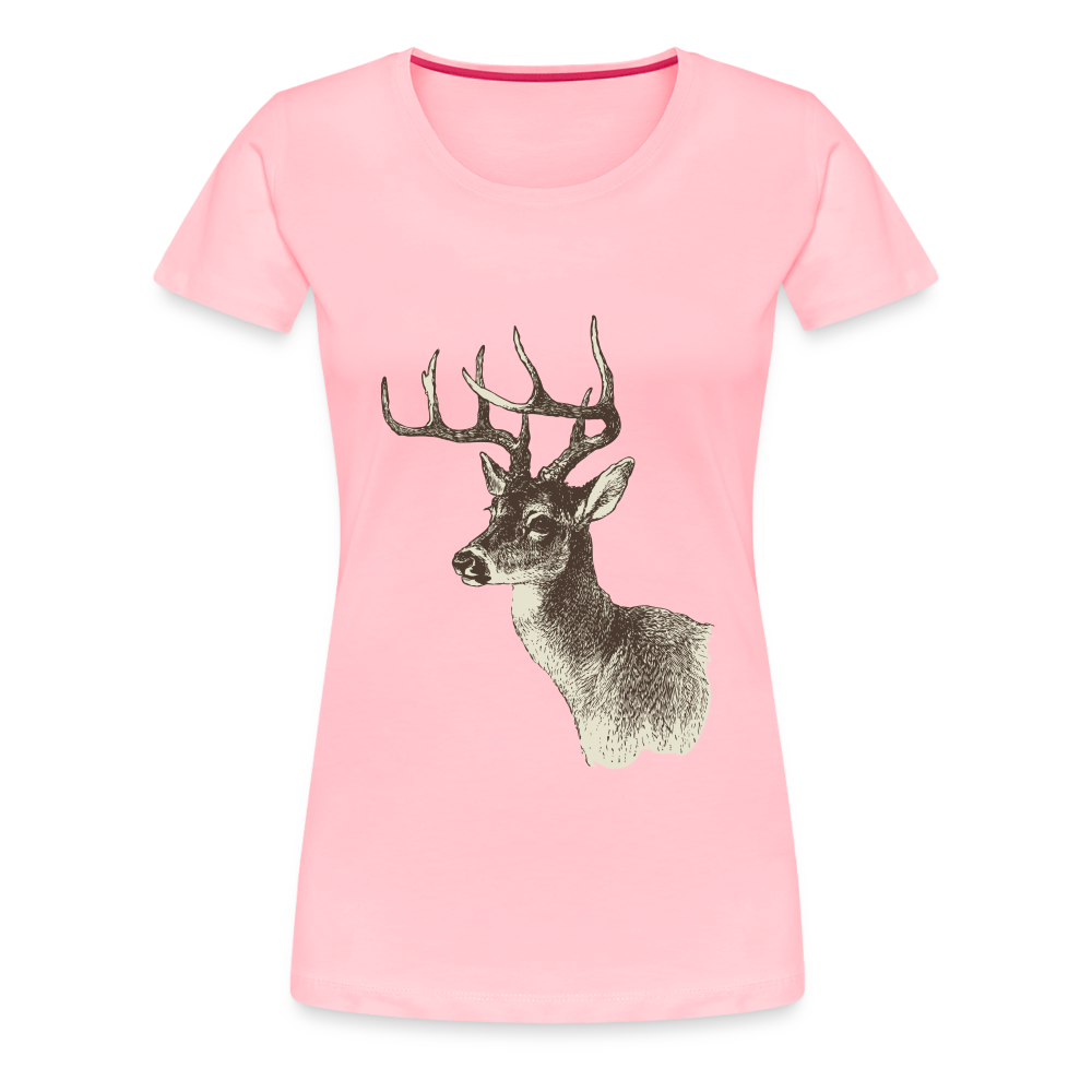 Women's Deer Shirt - pink