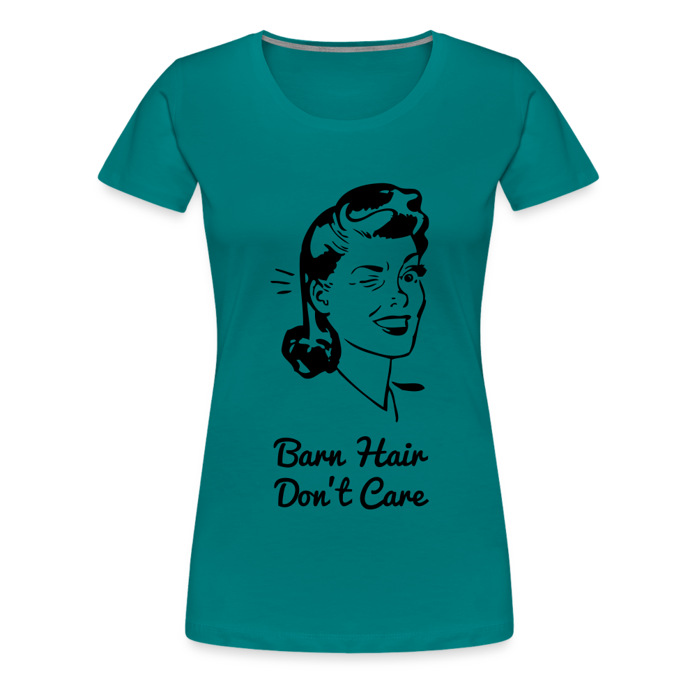 Women’s Barn Hair Don't Care - teal