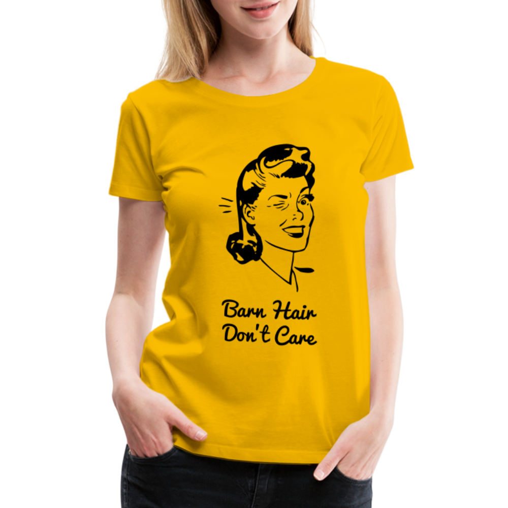 Women’s Barn Hair Don't Care - sun yellow