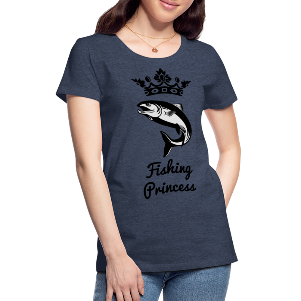 Women’s Fishing Princess - heather blue
