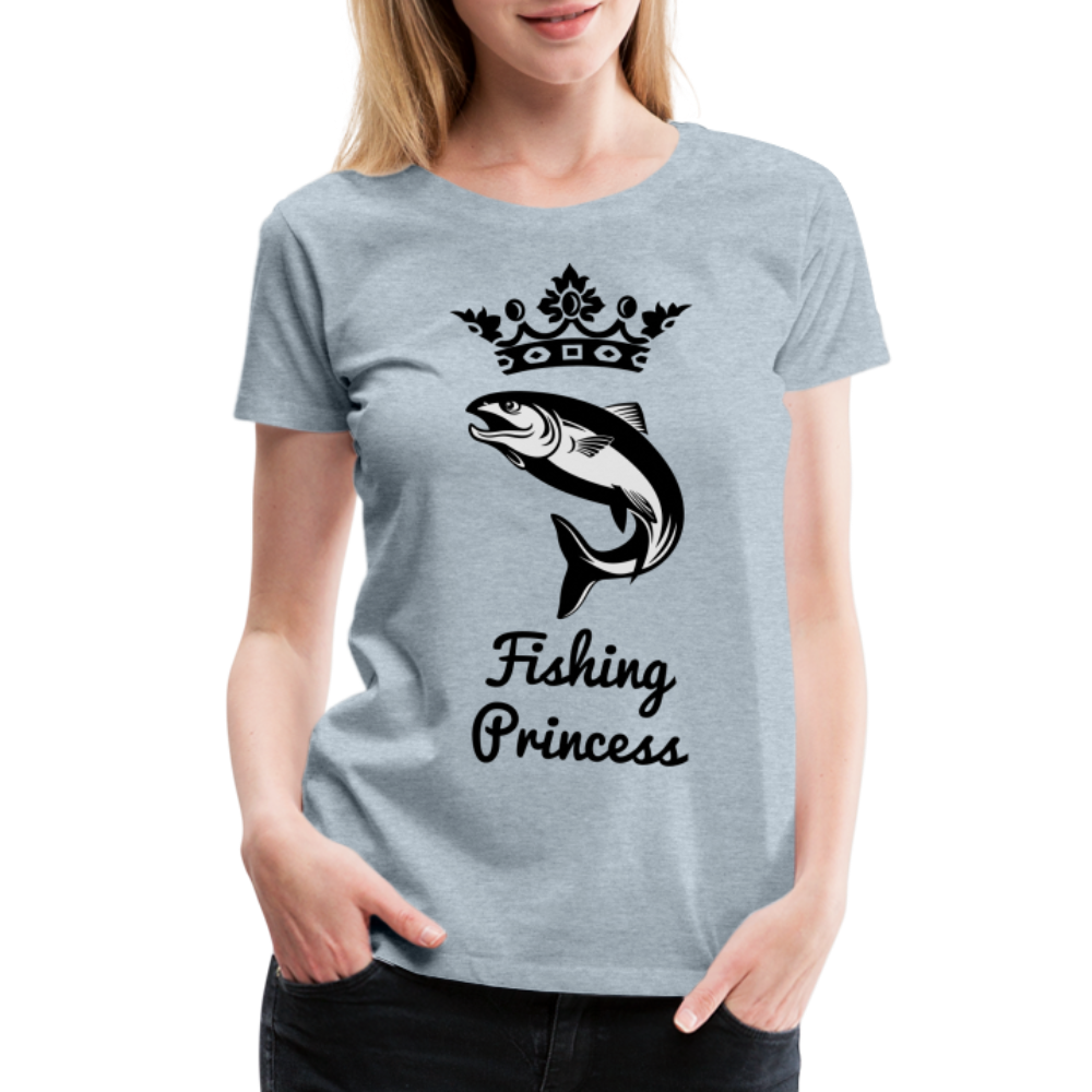 Women’s Fishing Princess - heather ice blue