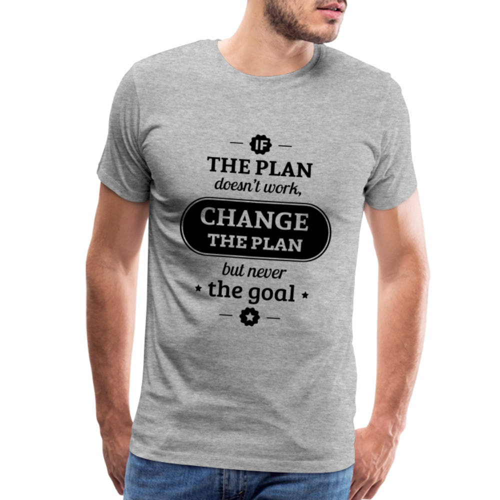 Men's If the Plan - heather gray