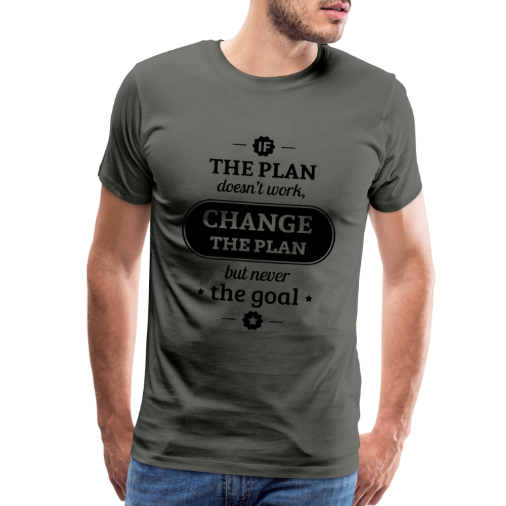 Men's If the Plan - asphalt gray
