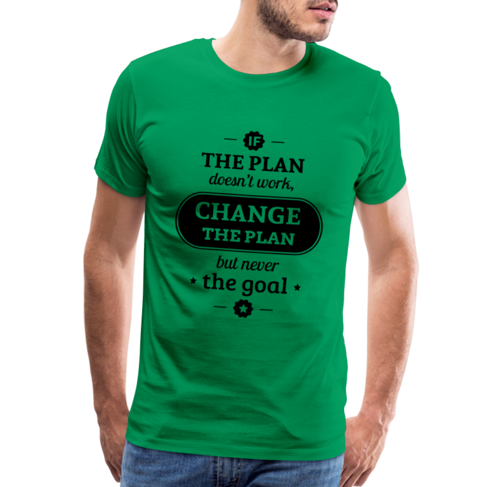 Men's If the Plan - kelly green
