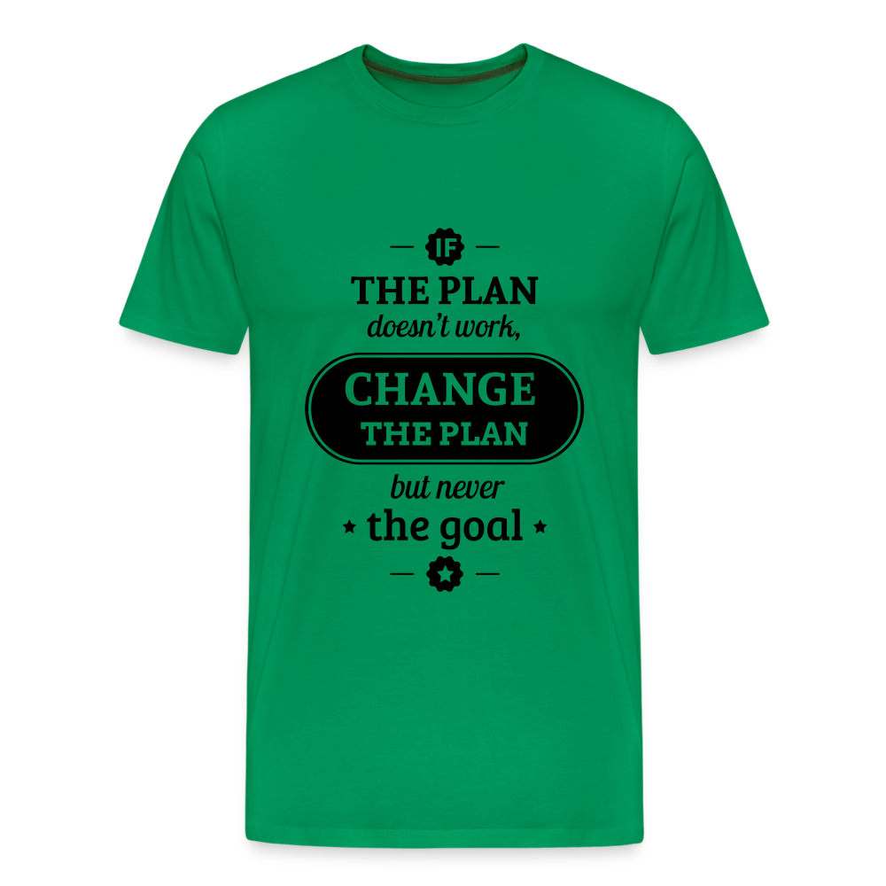 Men's If the Plan - kelly green