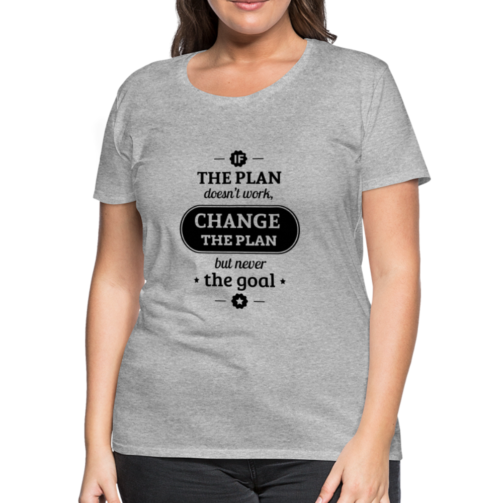 Women’s If the Plan - heather gray