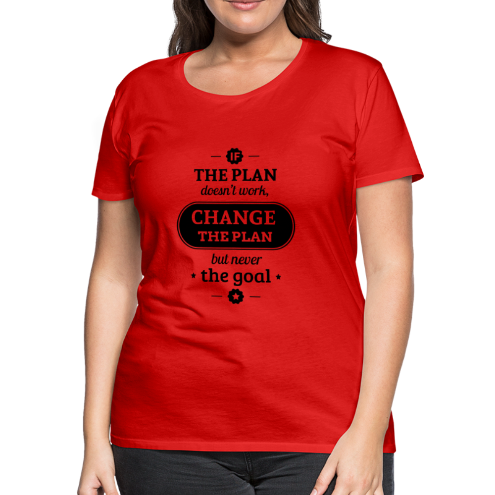Women’s If the Plan - red