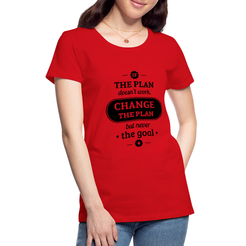 Women’s If the Plan - red