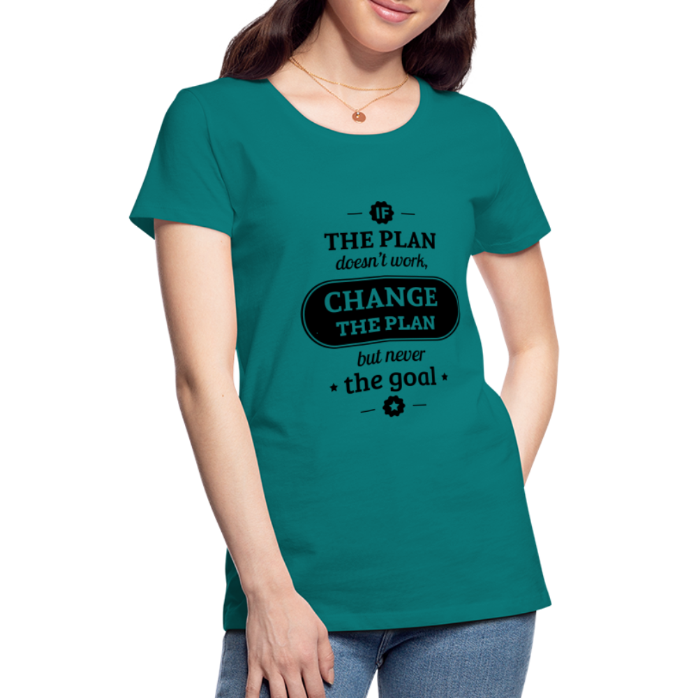 Women’s If the Plan - teal