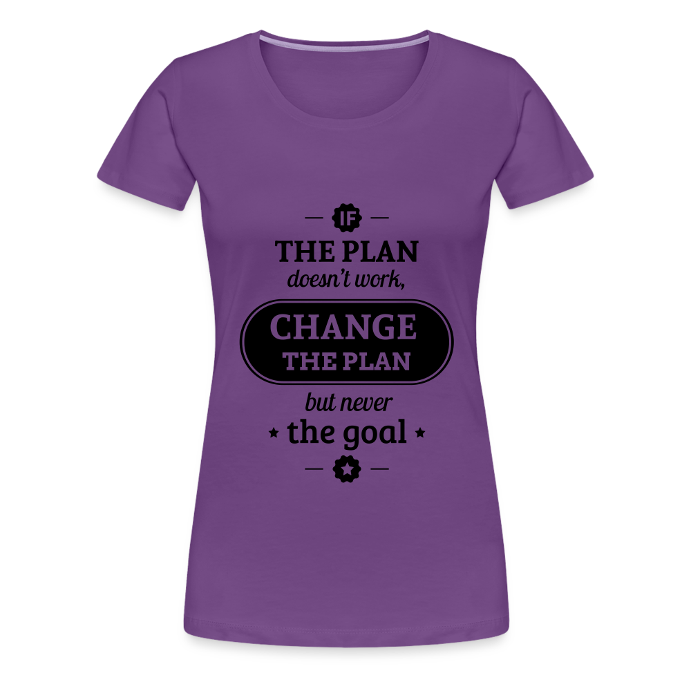 Women’s If the Plan - purple