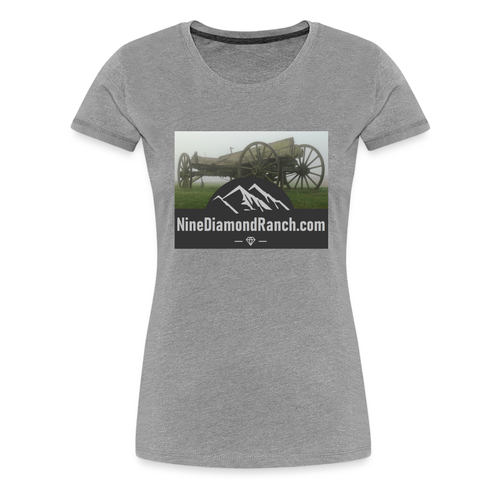 Women’s Nine Diamond Ranch com - heather gray