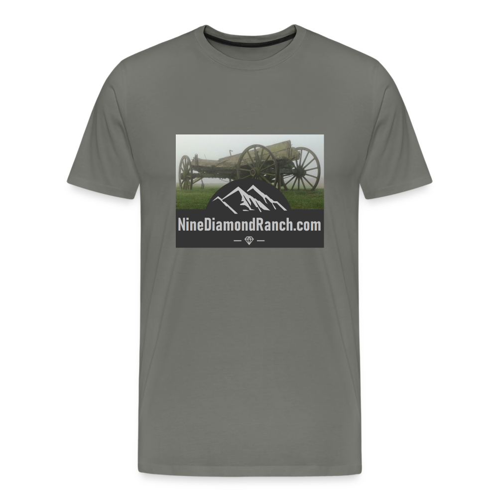 Men's Nine Diamond Ranch com - asphalt gray