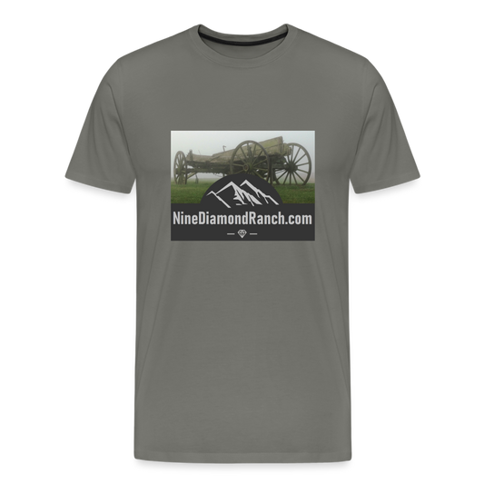 Men's Nine Diamond Ranch com - asphalt gray