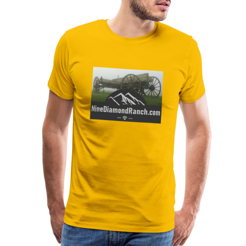 Men's Nine Diamond Ranch com - sun yellow
