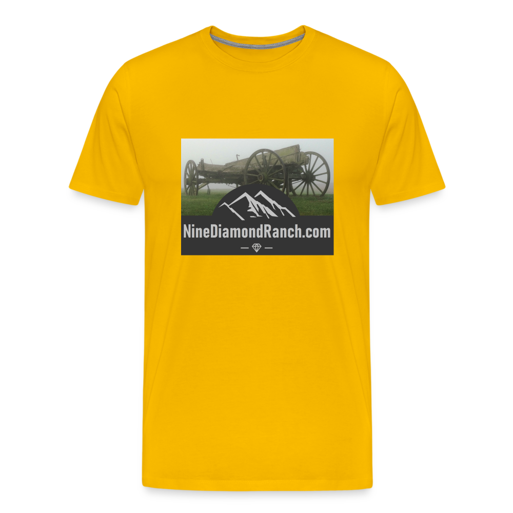 Men's Nine Diamond Ranch com - sun yellow