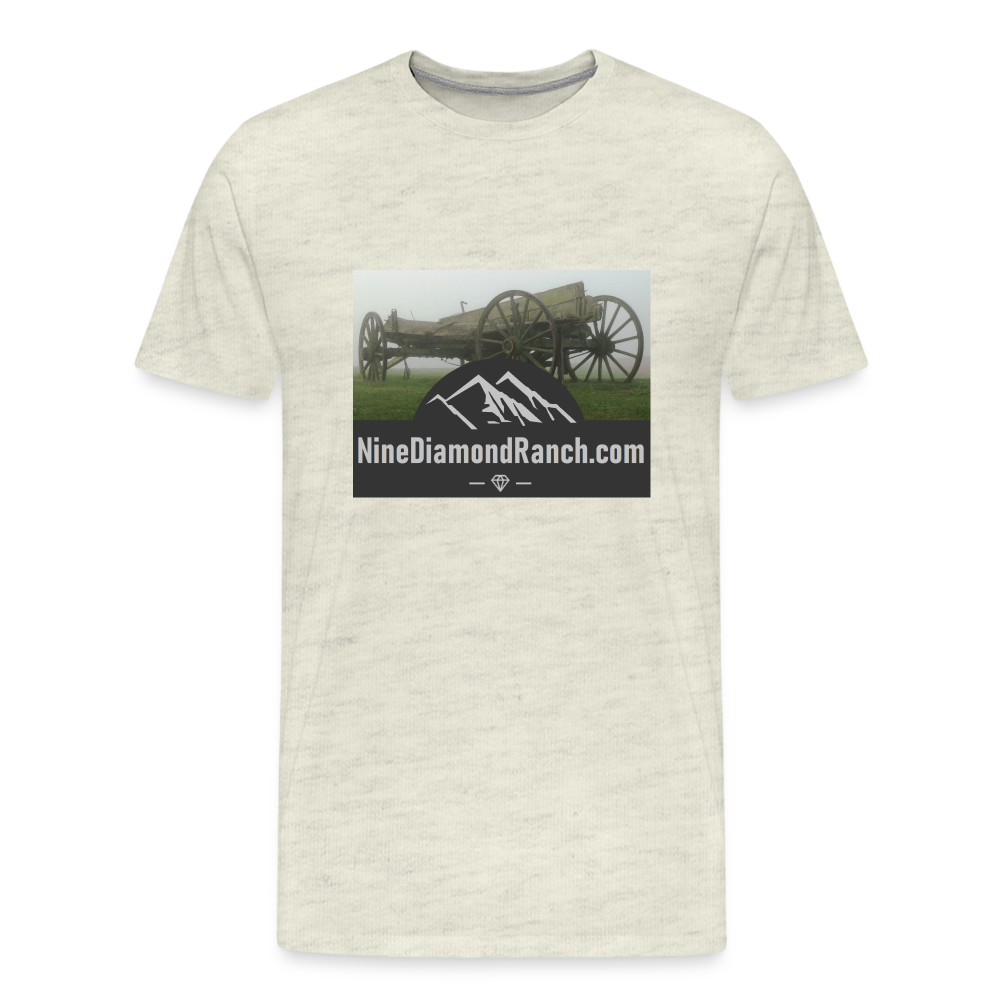 Men's Nine Diamond Ranch com - heather oatmeal
