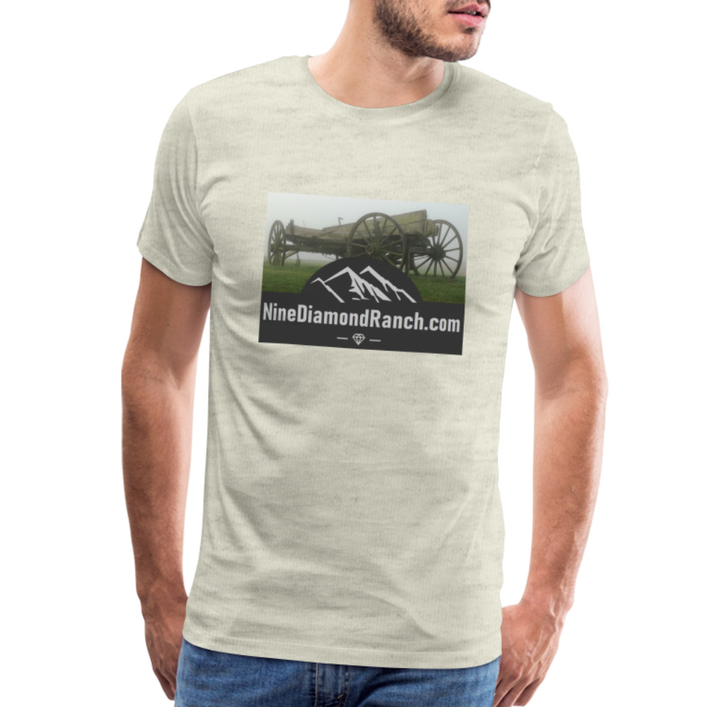Men's Nine Diamond Ranch com - heather oatmeal