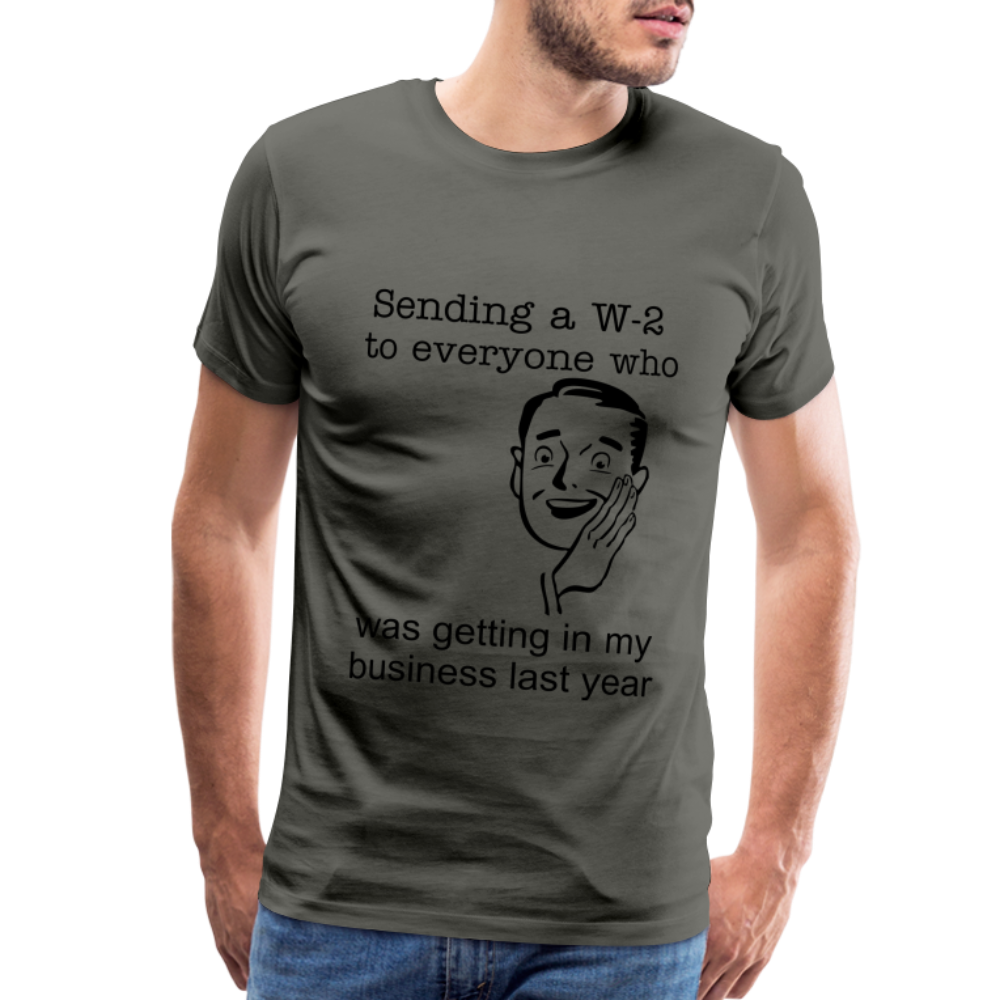 Men's Sending a W-2 - asphalt gray