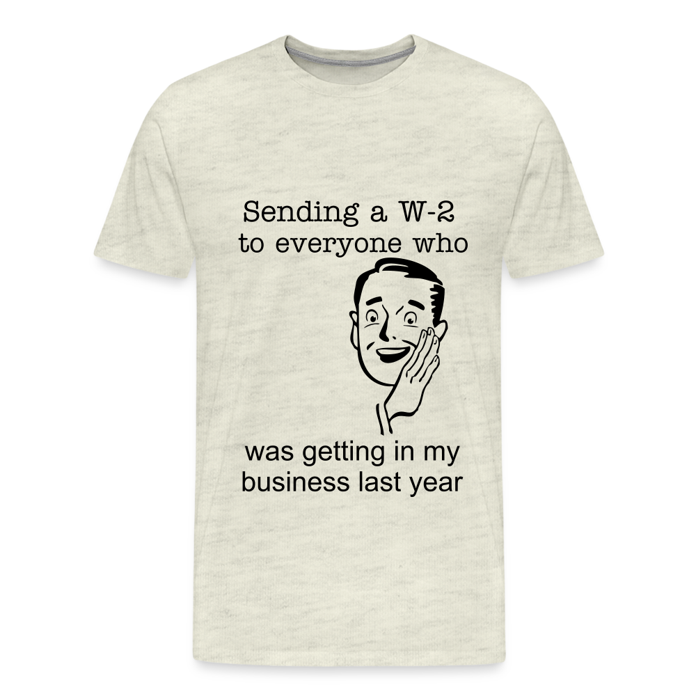 Men's Sending a W-2 - heather oatmeal