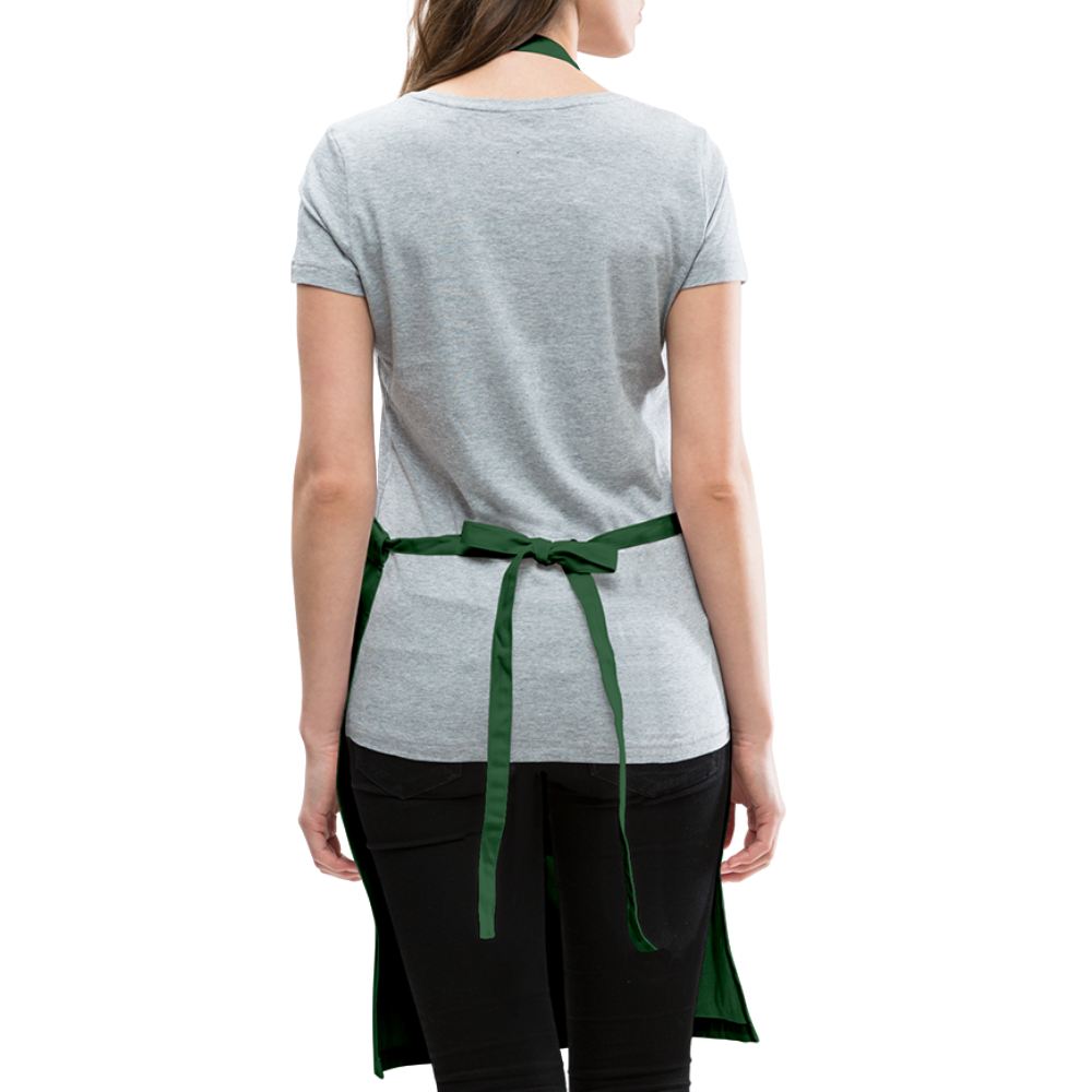 Apron Grill Master Cows Eat Grass Therefore - forest green