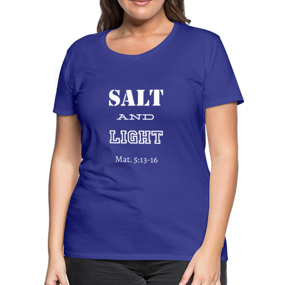 Women’s Salt and Light - royal blue