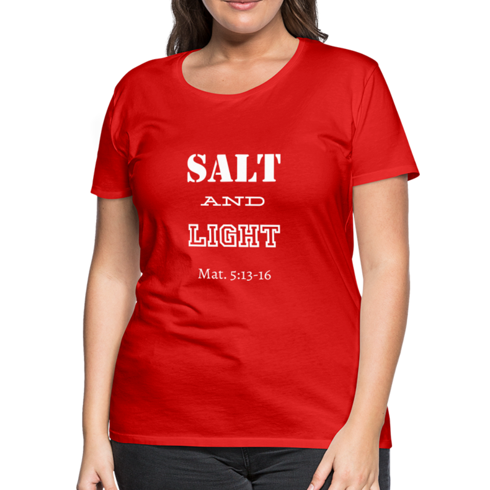 Women’s Salt and Light - red