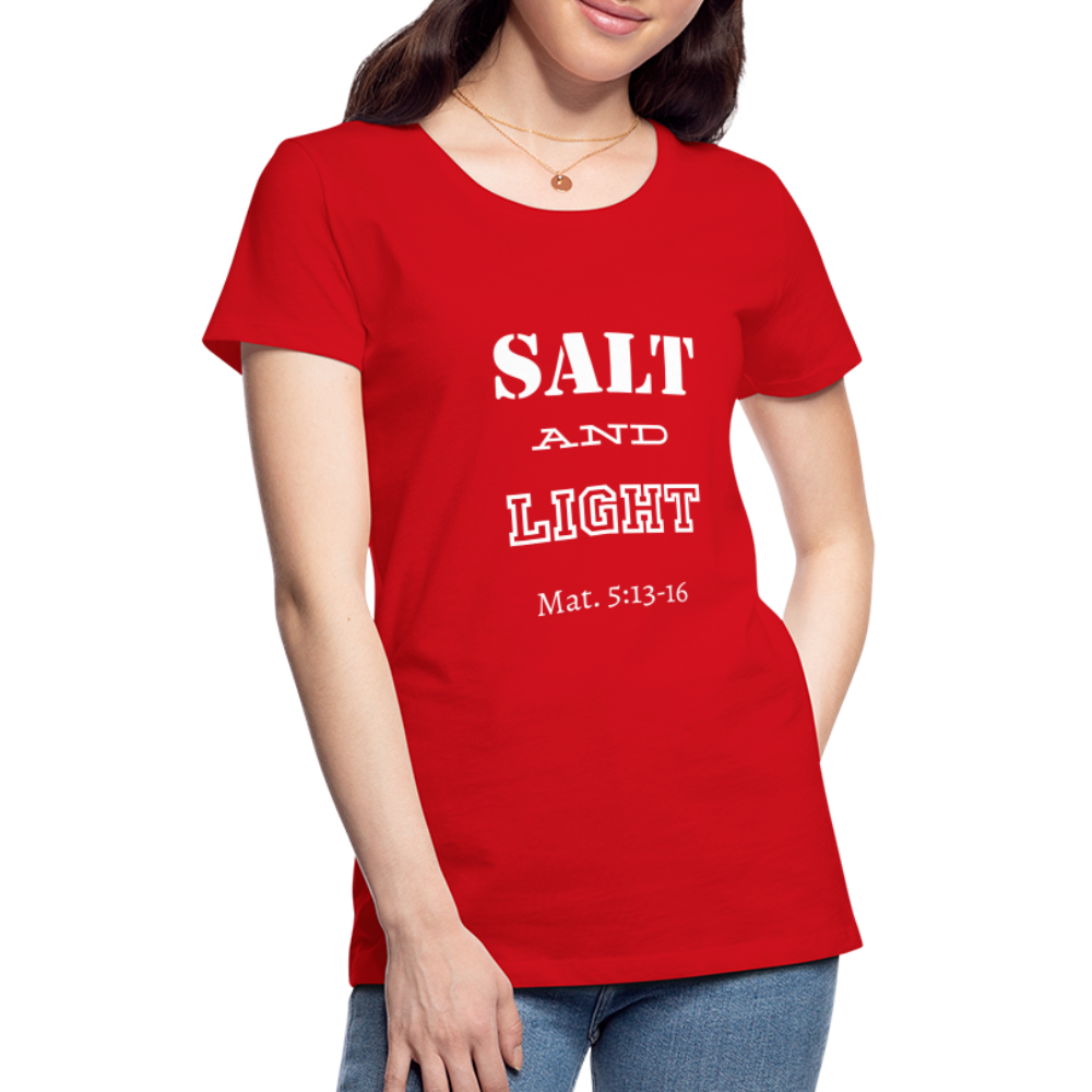 Women’s Salt and Light - red