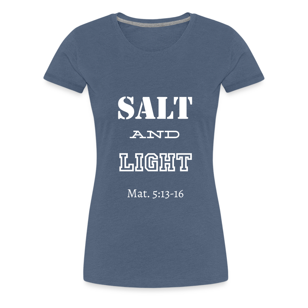 Women’s Salt and Light - heather blue