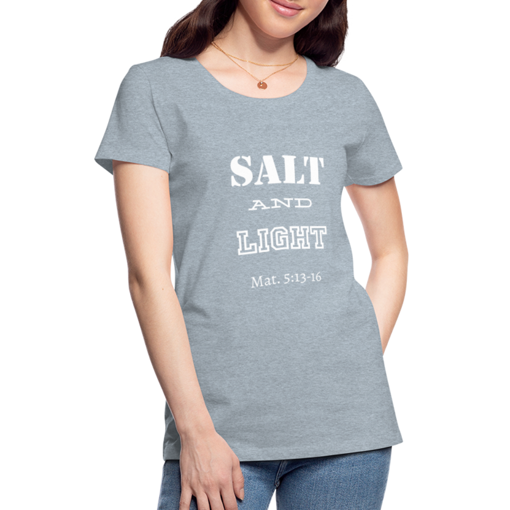 Women’s Salt and Light - heather ice blue