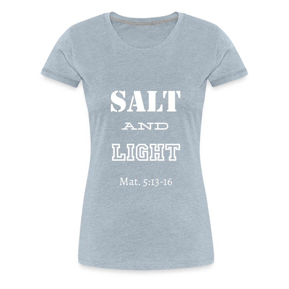 Women’s Salt and Light - heather ice blue
