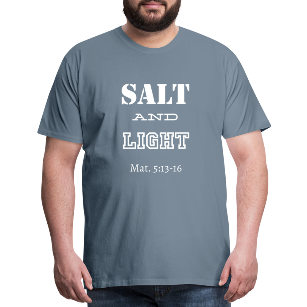 Men's Salt and Light - steel blue