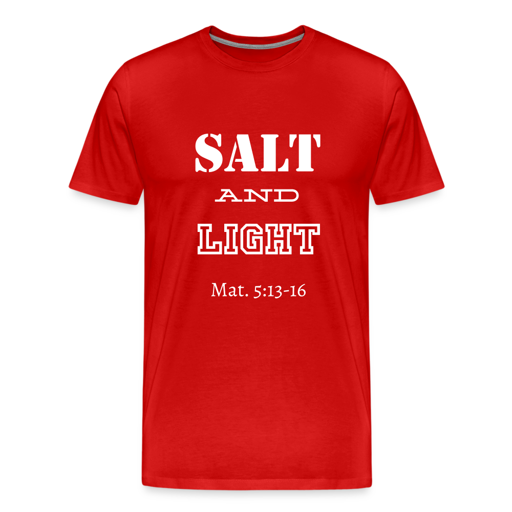 Men's Salt and Light - red