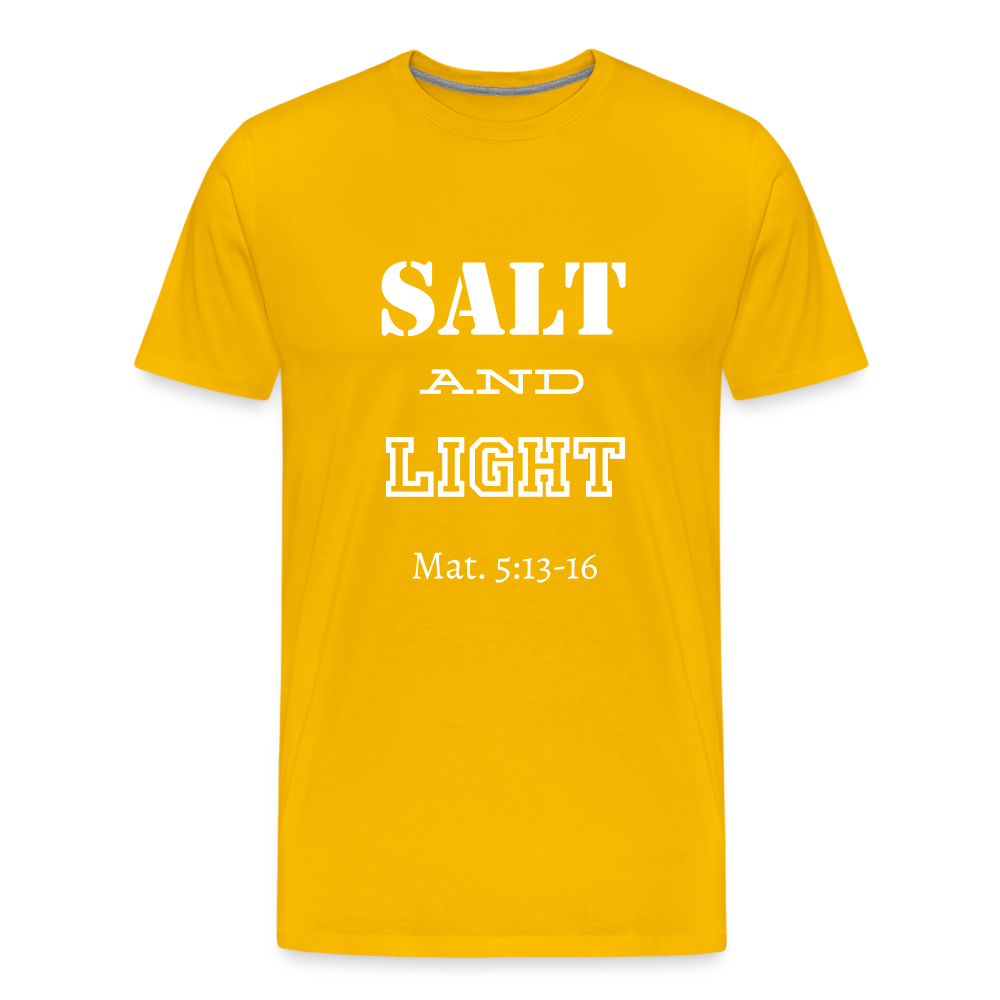 Men's Salt and Light - sun yellow