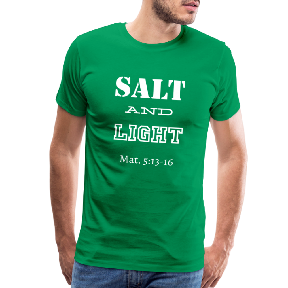 Men's Salt and Light - kelly green