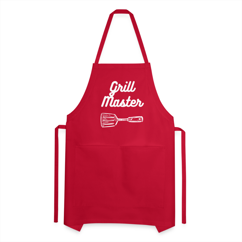 Apron, The Grill Master - red