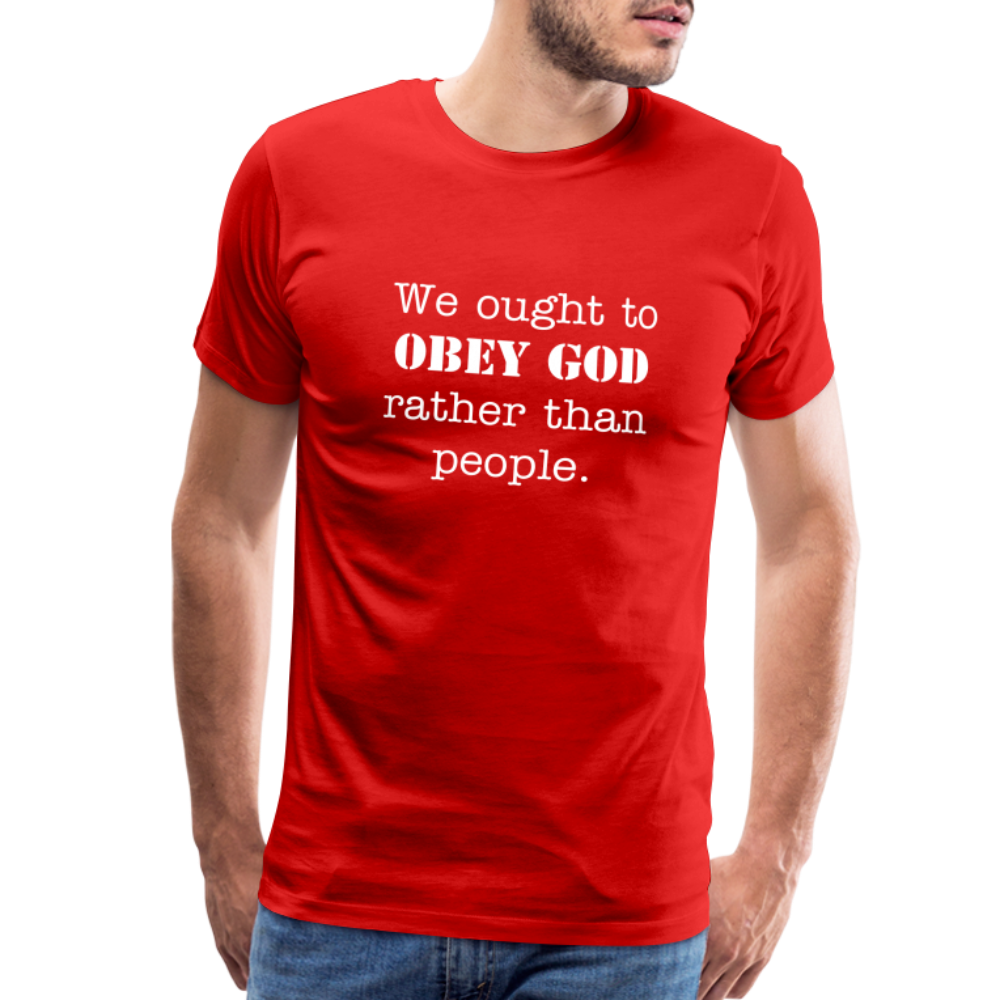 Men's We Ought to - red
