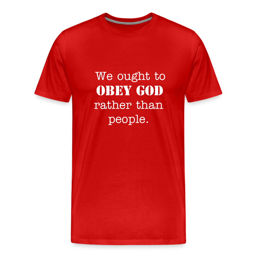 Men's We Ought to - red