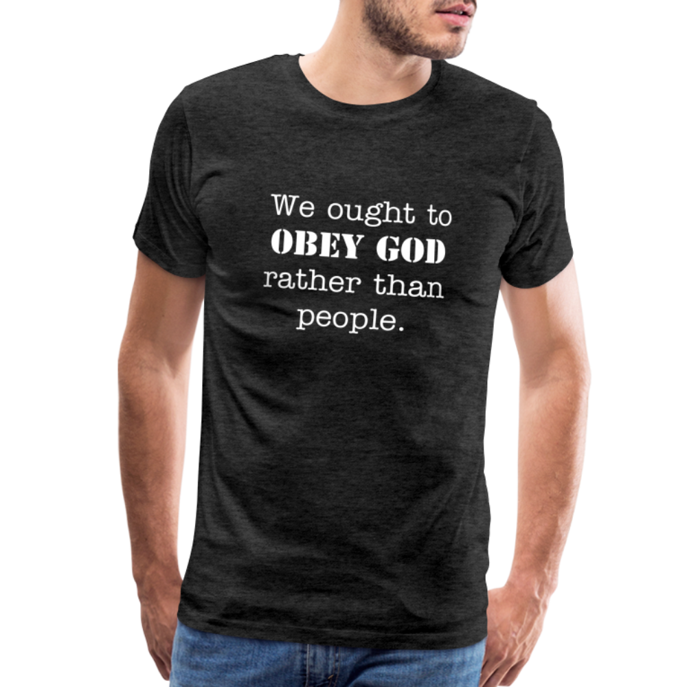 Men's We Ought to - charcoal grey