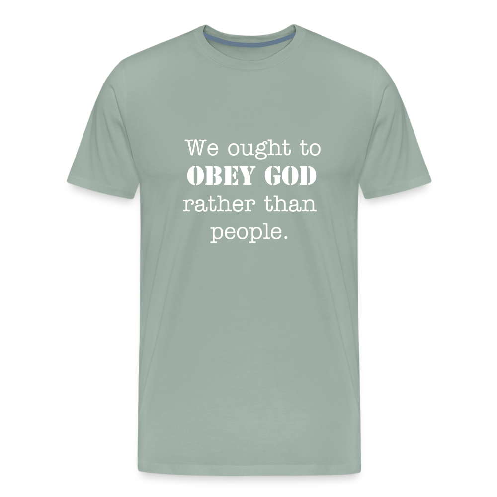 Men's We Ought to - steel green