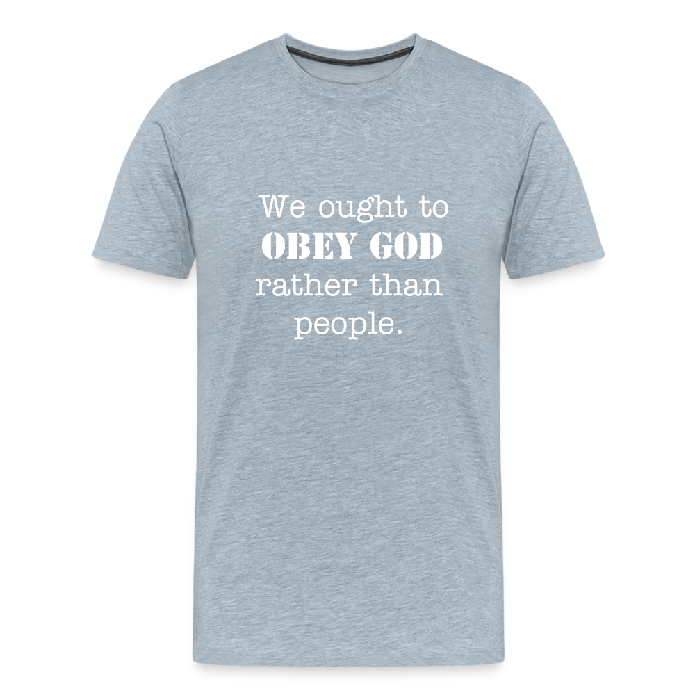 Men's We Ought to - heather ice blue