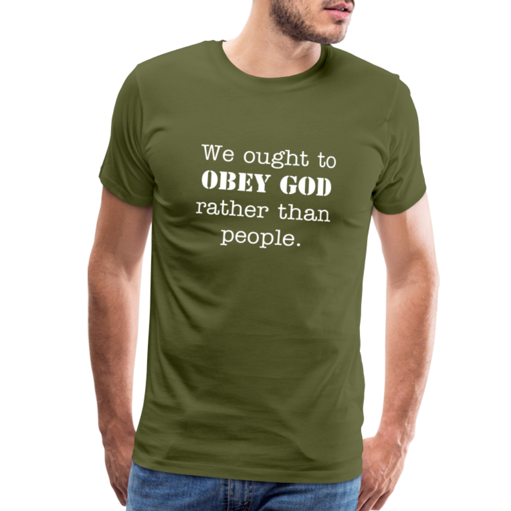 Men's We Ought to - olive green