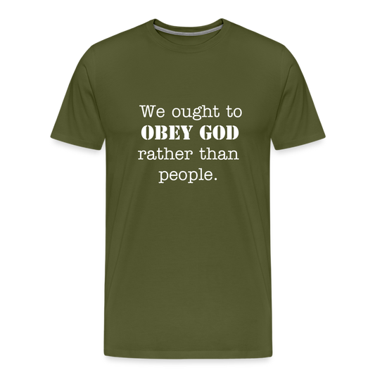 Men's We Ought to - olive green